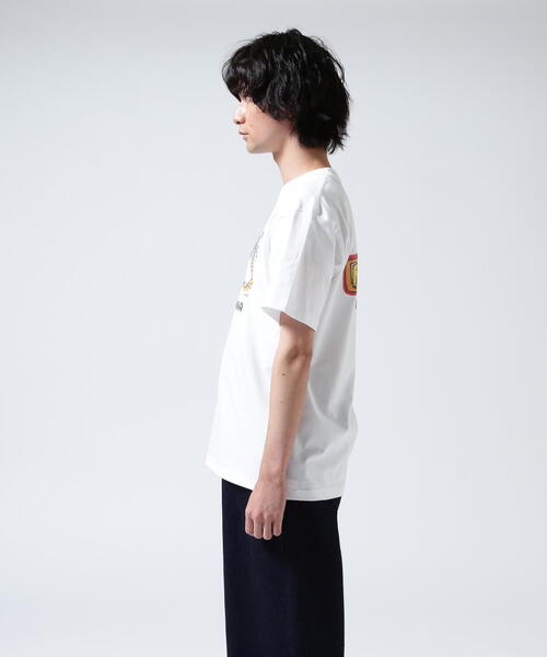 ROYAL FLASH（ロイヤルフラッシュ）の「guernika/ゲルニカ/PAC-MAN Print T-shirt / Live-paint（Tシャツ/カットソー・メンズ・ホワイト・2XL/L/XL/M）」の3枚目の写真