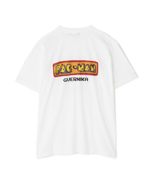 ROYAL FLASH（ロイヤルフラッシュ）の「guernika/ゲルニカ/PAC-MAN Print T-shirt / Live-paint（Tシャツ/カットソー・メンズ・ホワイト・2XL/L/XL/M）」の4枚目の写真