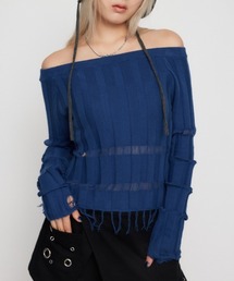 ラグアジェム　laguagem トップス　ネイビー LAGUA GEM｜ラグア ジェム（レディース）のトップス（ブルー