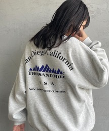 THOUSAND MILE（サウザンドマイル）の「[THOUSAND MILE/サウザンドマイル] 別注 バックプリント クルーネックスウェット（スウェット）」