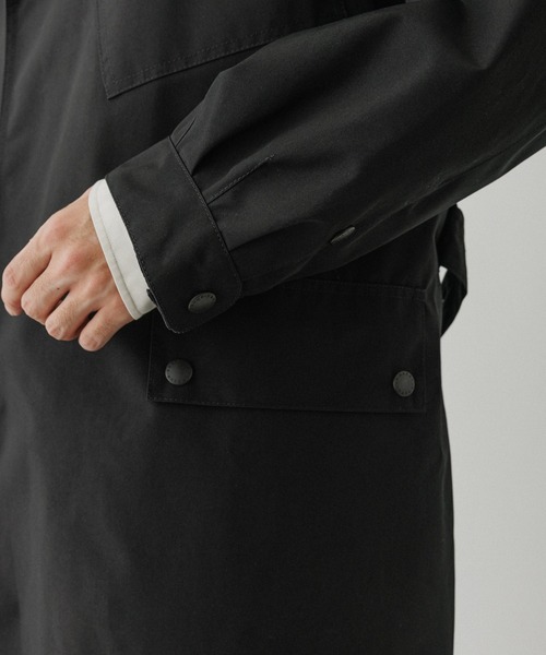 Barbour(バブアー)の「《別注》【Barbour/バブアー】DESPATCH COAT(その他アウター・メンズ・ブラック・36/38/40/42)」の2枚目の写真