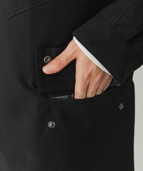 Barbour(バブアー)の「《別注》【Barbour/バブアー】DESPATCH COAT(その他アウター・メンズ・ブラック・36/38/40/42)」の3枚目の写真