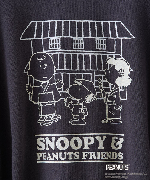 FREAK'S STORE（フリークスストア）の「PEANUTS Travel with Friends スウェット/ピーナッツ プリントスウェット（スウェット・レディース・ピンク/グリーン/ブラック/グレー・ﾌﾘ-）」の22枚目の写真