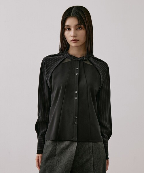 ユナイテッドトウキョウ タック ブラウス タグ付☆UNITED TOKYO タック