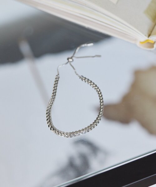 ear PAPILLONNER（イアパピヨネ）の「《金属アレルギー対応/ステンレス》スライドキヘイブレスレット（ブレスレット・レディース・ゴールド/シルバー・FREE）」の15枚目の写真