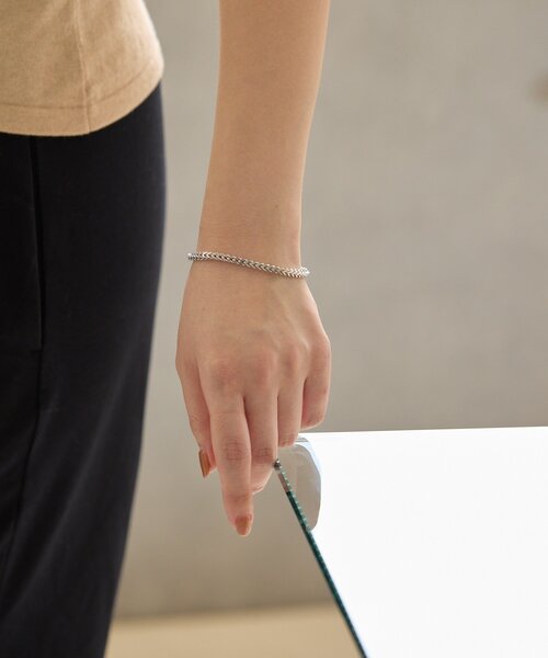 ear PAPILLONNER（イアパピヨネ）の「《金属アレルギー対応/ステンレス》スライドキヘイブレスレット（ブレスレット・レディース・ゴールド/シルバー・FREE）」の12枚目の写真