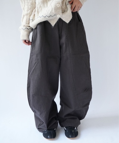 セール】【 SORUTT / ソルト 】 カーブシーム ワイドパンツ #（その他