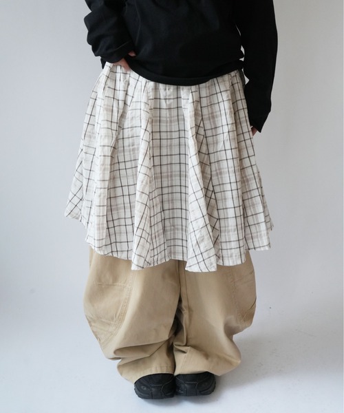 セール】【 SORUTT / ソルト 】 カーブシーム ワイドパンツ #（その他