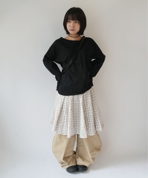 セール】【 SORUTT / ソルト 】 カーブシーム ワイドパンツ #（その他