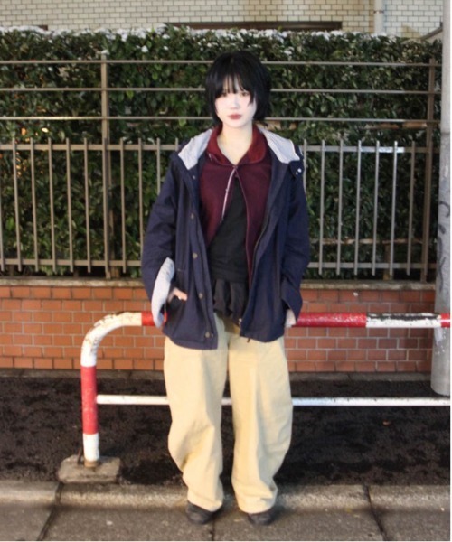 Port(ポート)の「【 SORUTT / ソルト 】 カーブシーム ワイドパンツ #(その他パンツ・レディース・チャコールグレー/ベージュ・M/L)」の18枚目の写真