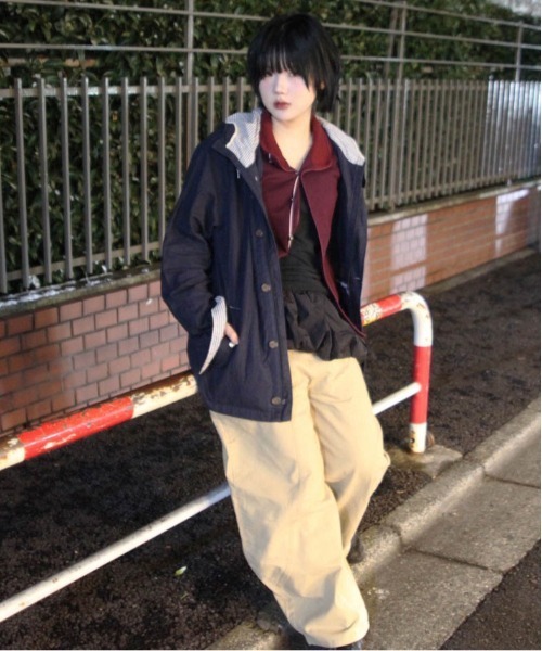 Port(ポート)の「【 SORUTT / ソルト 】 カーブシーム ワイドパンツ #(その他パンツ・レディース・チャコールグレー/ベージュ・M/L)」の19枚目の写真