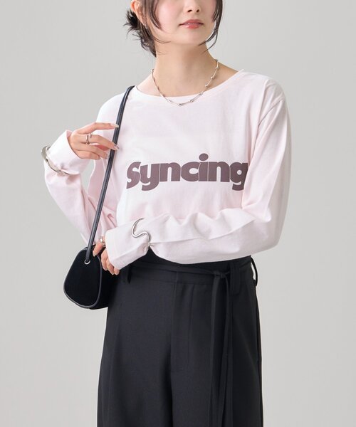 セール】ロゴチビロングTシャツ（Tシャツ/カットソー）｜mystic