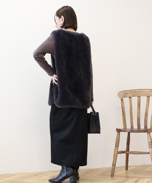 セール】【選べる丈】ベア風ファーベスト（ベスト）｜AMERICAN HOLIC