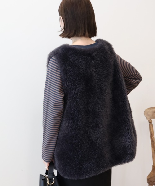 セール】【選べる丈】ベア風ファーベスト（ベスト）｜AMERICAN HOLIC