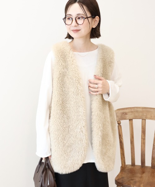 セール】【選べる丈】ベア風ファーベスト（ベスト）｜AMERICAN HOLIC