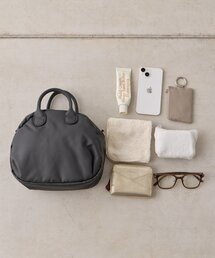 BIRTHDAY BAR | 【EARTHMADE】PU COATING BONDING BOSTON　ミニボストンバッグ(ボストンバッグ)