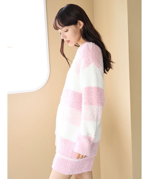 ジェラート3ボーダープルオーバー（ルームウェア/パジャマ）｜gelato