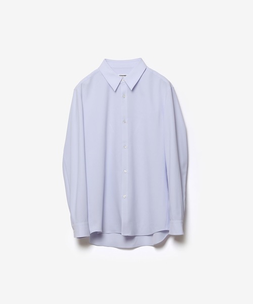 ATTACHMENT(アタッチメント)の「PE コンパクトツイル レギュラーカラー ドレスシャツ / PE COMPACT TWILL REGULAR COLLAR DRESS SHIRT(シャツ/ブラウス・メンズ・ライトグレー/ホワイト/ライトブルー/ブラック・3/2/1)」の4枚目の写真