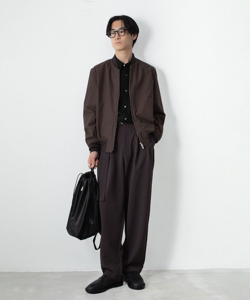 ATTACHMENT(アタッチメント)の「PE コンパクトツイル レギュラーカラー ドレスシャツ / PE COMPACT TWILL REGULAR COLLAR DRESS SHIRT(シャツ/ブラウス・メンズ・ライトグレー/ホワイト/ライトブルー/ブラック・3/2/1)」の9枚目の写真