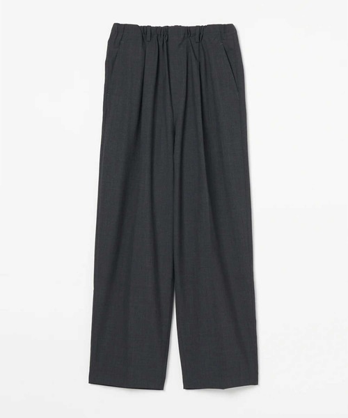 INSCRIRE アンスクリア 24AW 日本製 FLEECE PANTS フリースパンツ I24AW-BC93B L BLACK イージー ユニセックス ボトムス【中古】【INSCRIRE】 INSCRIRE アンスクリア 24AW 日本製 FLEECE PANTS フリースパンツ