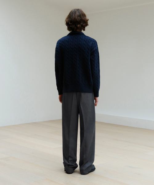 SIGNATURE（シグネチャ）の「ツーピンタックワイドスラックス[グレー]（スラックス・レディース・その他・SMALL/MEDIUM/LARGE/X-LARGE）」の21枚目の写真
