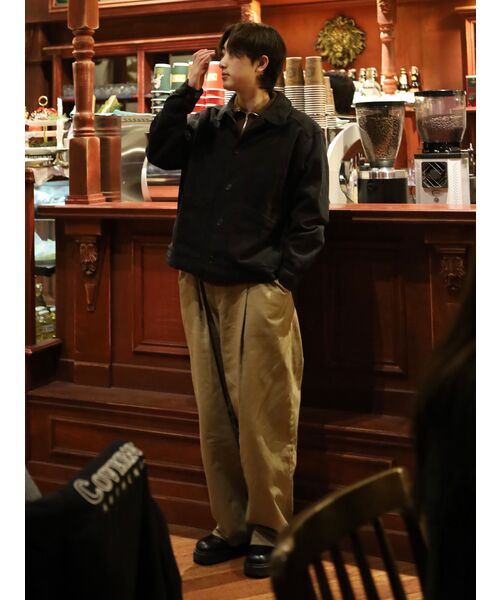 SIGNATURE（シグネチャ）の「ツーピンタックワイドスラックス[グレー]（スラックス・レディース・その他・SMALL/MEDIUM/LARGE/X-LARGE）」の11枚目の写真