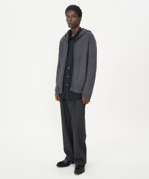 INSILENCE(インサイロンス)の「ウールテーパードパンツ グレー(スラックス・レディース・その他・LARGE/SMALL/MEDIUM)」の22枚目の写真