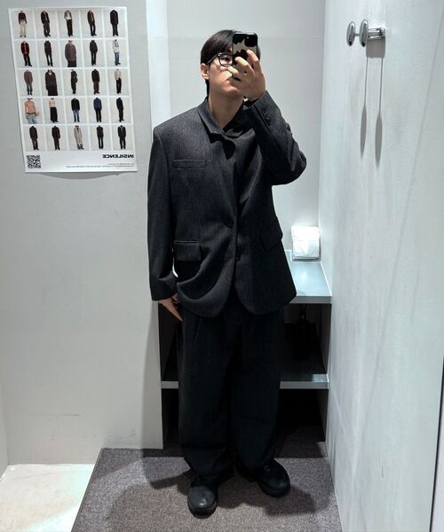 INSILENCE(インサイロンス)の「ウールテーパードパンツ グレー(スラックス・レディース・その他・LARGE/SMALL/MEDIUM)」の17枚目の写真