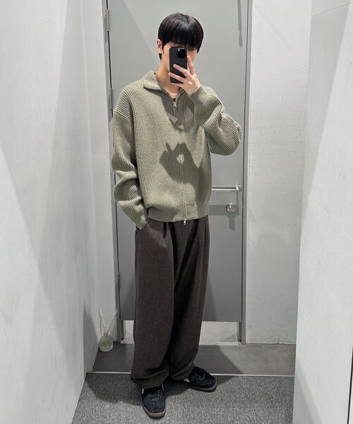 INSILENCE(インサイロンス)の「ウールテーパードパンツ グレー(スラックス・レディース・その他・LARGE/SMALL/MEDIUM)」の4枚目の写真