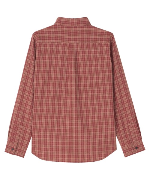 TOKYO SHIRTS(トウキョウシャツ)の「ボタンダウンチェックシャツ(シャツ/ブラウス・レディース・ネイビー/エンジ・M/L/LL)」の11枚目の写真