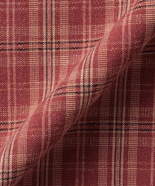 TOKYO SHIRTS(トウキョウシャツ)の「ボタンダウンチェックシャツ(シャツ/ブラウス・レディース・ネイビー/エンジ・M/L/LL)」の14枚目の写真