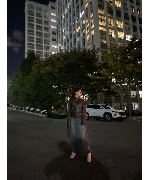 MUSINSA STANDARD WOMAN（ムシンサスタンダードウーマン）の「ウィメンズレーサーバッククロップタンクトップ[グレーシュベージュ]（Tシャツ/カットソー・レディース・その他・SMALL/MEDIUM/LARGE/X-SMALL）」の11枚目の写真