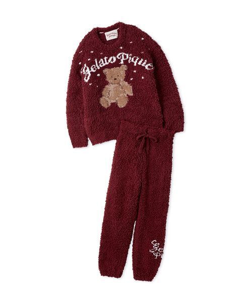 HOLIDAY】【JUNIOR】ジェラートスノーベアジャガードプルオーバー