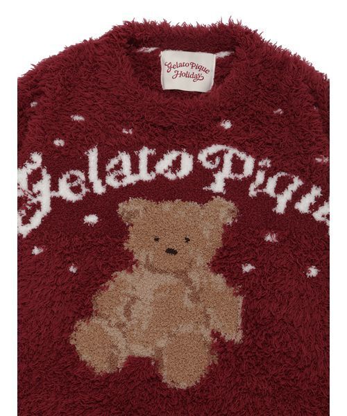 HOLIDAY】【JUNIOR】ジェラートスノーベアジャガードプルオーバー