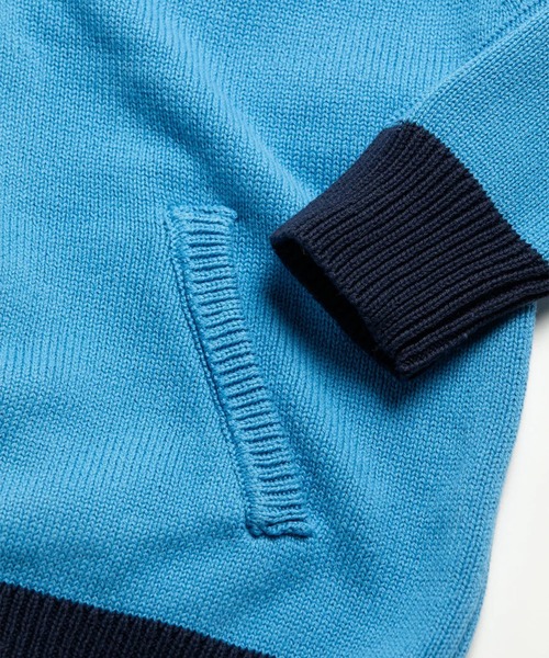 Anachronorm(アナクロノーム)の「【ANACHRONORM】BICOLOR DRIVERS KNIT(ニット/セーター・メンズ・レッド/ブルー・2/3)」の18枚目の写真
