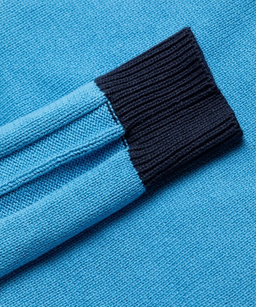 Anachronorm(アナクロノーム)の「【ANACHRONORM】BICOLOR DRIVERS KNIT(ニット/セーター・メンズ・レッド/ブルー・2/3)」の19枚目の写真