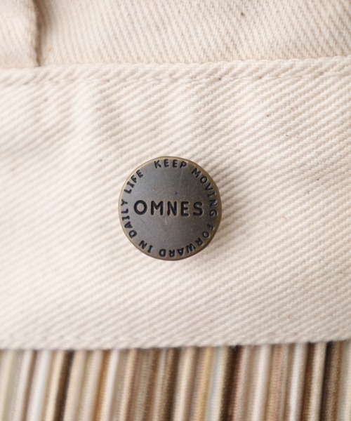 OMNES(オムネス)の「ノーカラーデニムジャケット(デニムジャケット・レディース・アイボリー・M)」の16枚目の写真