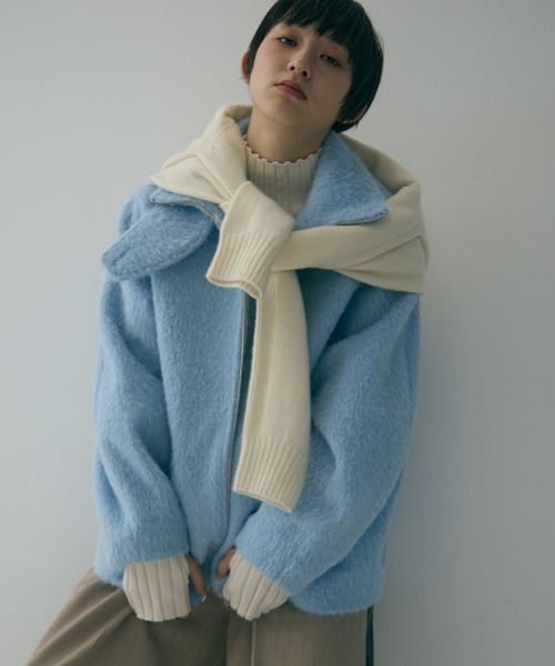 セール】【STUDIOUS/ステュディオス】《EC限定カラー》STAND COLLAR