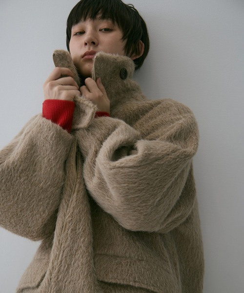 セール】【STUDIOUS/ステュディオス】《EC限定カラー》STAND COLLAR