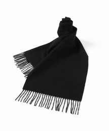 cash&barba カシミヤ マフラー ブラック cash&barba カシミヤ マフラー ブラック