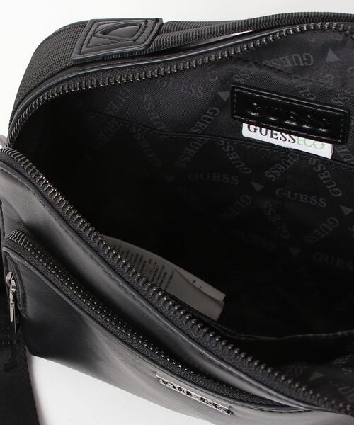 Guess(ゲス)の「BOSTON Camera Bag Double Zip ショルダーバッグ (ショルダーバッグ・メンズ・ブラック・ONE SIZE)」の13枚目の写真