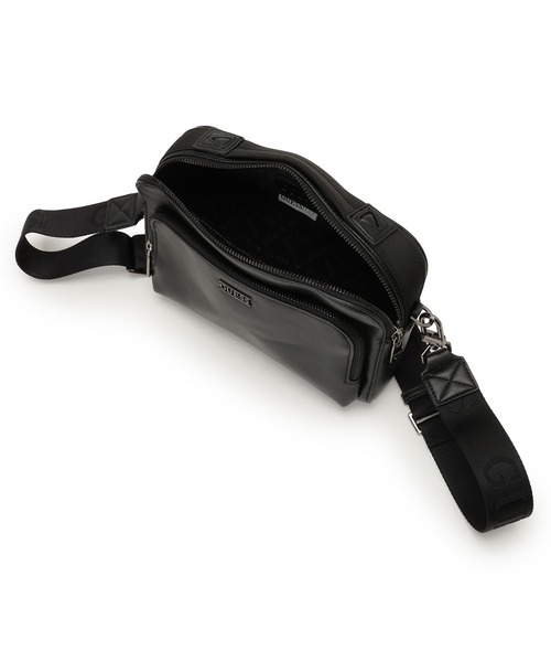 Guess(ゲス)の「BOSTON Camera Bag Double Zip ショルダーバッグ (ショルダーバッグ・メンズ・ブラック・ONE SIZE)」の9枚目の写真