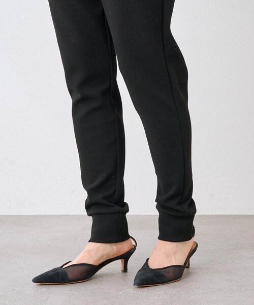RIVE DROITE（リヴドロワ）の「【MYSELFbyRD（マイセルフバイリヴドロワ）】JERSEY PANTS（その他パンツ・レディース・チャコールグレー/ブラック・FREE）」の10枚目の写真