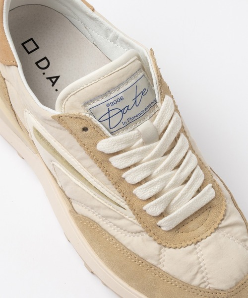 D.A.T.E.（デイト）の「【D.A.T.E.】ATHLETA NYLON（スニーカー・レディース・アイボリー/ブラック/ミント/ホワイト・39/38/37/36）」の13枚目の写真