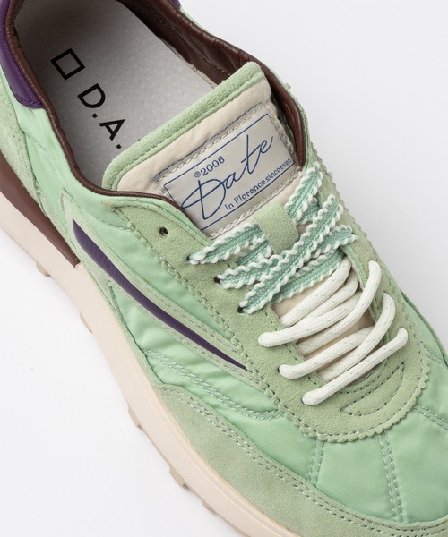 D.A.T.E.（デイト）の「【D.A.T.E.】ATHLETA NYLON（スニーカー・レディース・アイボリー/ブラック/ミント/ホワイト・39/38/37/36）」の17枚目の写真