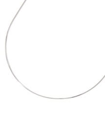 GLOBAL WORK | ステンレスシンプルチェーンネックレス/611943(ネックレス)