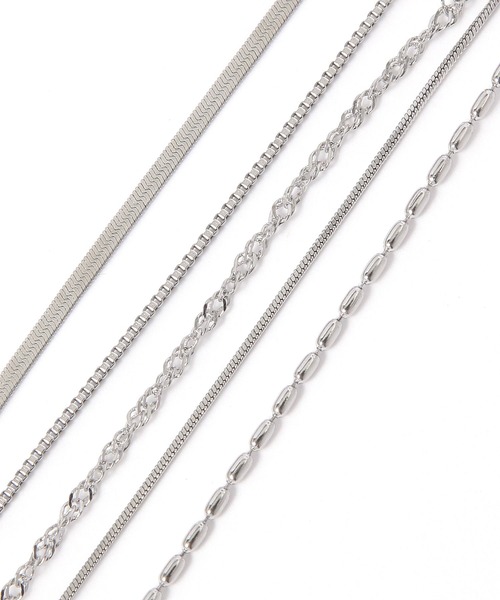 GLOBAL WORK（グローバルワーク）の「ステンレスシンプルチェーンネックレス/611943（ネックレス・レディース・シルバー系その他2/シルバー系その他4/ゴールド系その他7/シルバー系その他3/シルバー系その他5/ゴールド系その他6/ゴールド系9/シルバー系その他/ゴールド系その他/ゴールド系8・FREE）」の14枚目の写真