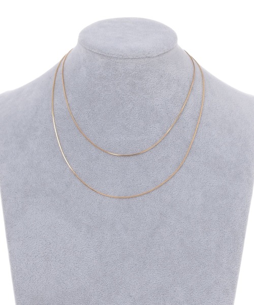 GLOBAL WORK（グローバルワーク）の「ステンレスシンプルチェーンネックレス/611943（ネックレス・レディース・シルバー系その他2/シルバー系その他4/ゴールド系その他7/シルバー系その他3/シルバー系その他5/ゴールド系その他6/ゴールド系9/シルバー系その他/ゴールド系その他/ゴールド系8・FREE）」の18枚目の写真