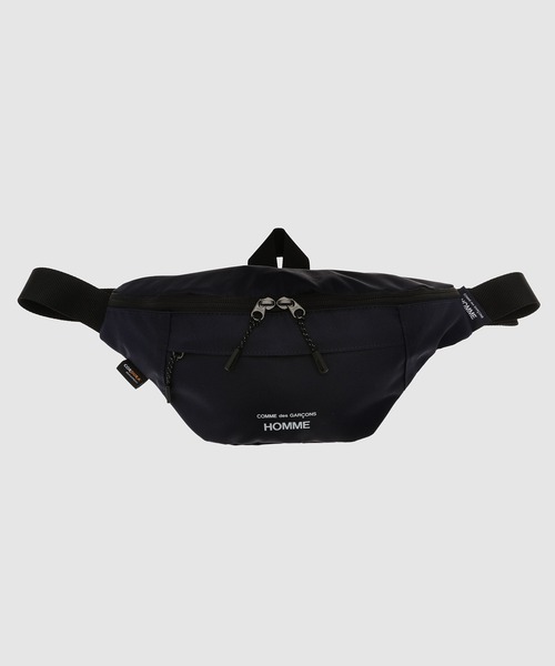 COMME des GARCONS HOMME（コム デ ギャルソン・オム）の「POLYESTER CORDURA WAIST BAG（ボディバッグ/ウエストポーチ・メンズ・ブラック/ネイビー・ONE SIZE）」の2枚目の写真