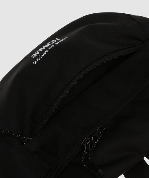 COMME des GARCONS HOMME（コム デ ギャルソン・オム）の「POLYESTER CORDURA WAIST BAG（ボディバッグ/ウエストポーチ・メンズ・ブラック/ネイビー・ONE SIZE）」の4枚目の写真